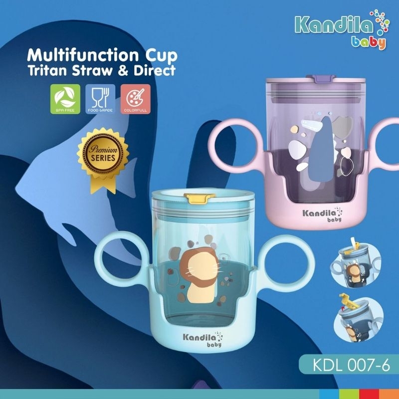 Kandila Baby Multifunction Cup Tritan Straw & Direct KDL 007-6