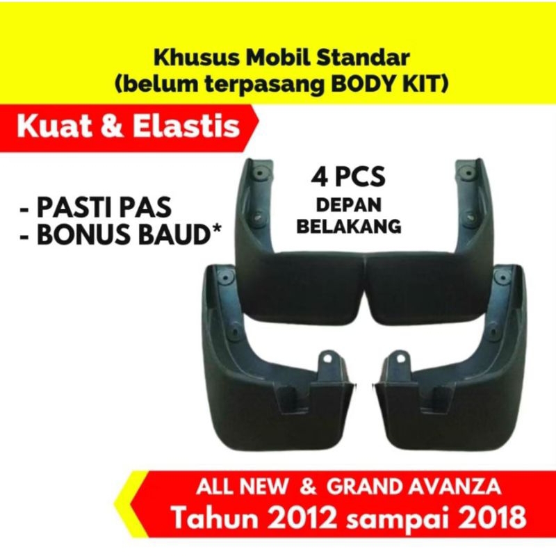 Mud Guard/Penahan Lumpur Mobil