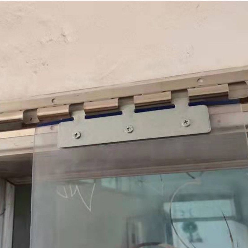 Quixoticquest_Shop 1Meter Hanger Bracket Tirai Pvc Stainless Tirai Pvc Bracket Set Bracket Tirai