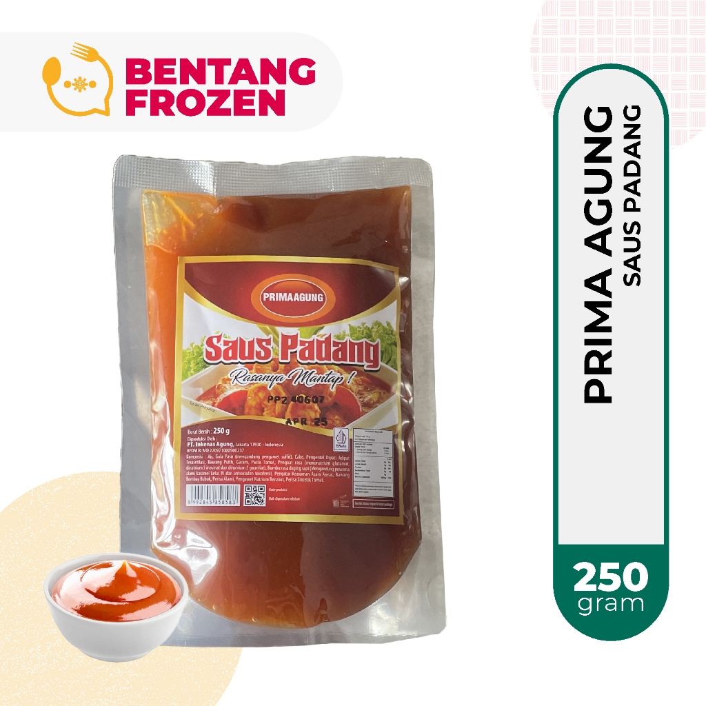 

Prima Agung Saus Padang 250gr