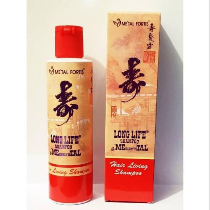 Metal Fortis Long Life Shampoo 100ml / Sabun metal / Metal Shampoo / Sampo metal / Pemanjang Rambut