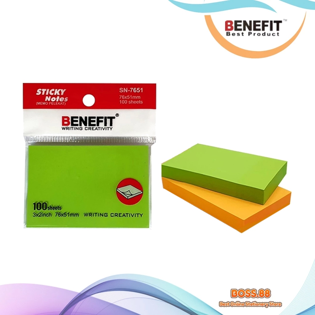 

STICK NOTE / NOTES TEMPEL BENEFIT SN-7651-1 (1 PCS)