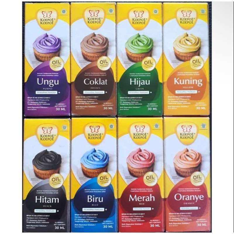 

Pewarna Koepoe Oil Base 30ml