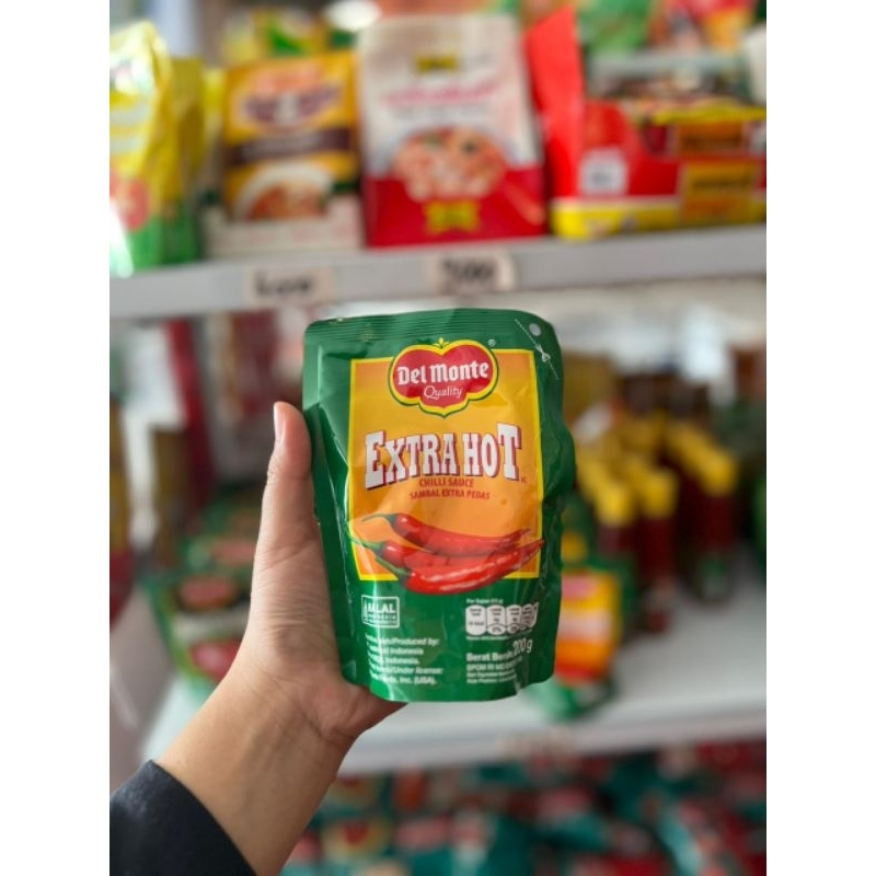 

ANITA FROZEN FOOD SAOS DELMONTE EXTRA HOT SAOS PEDAS 200gr SAOS MURAH