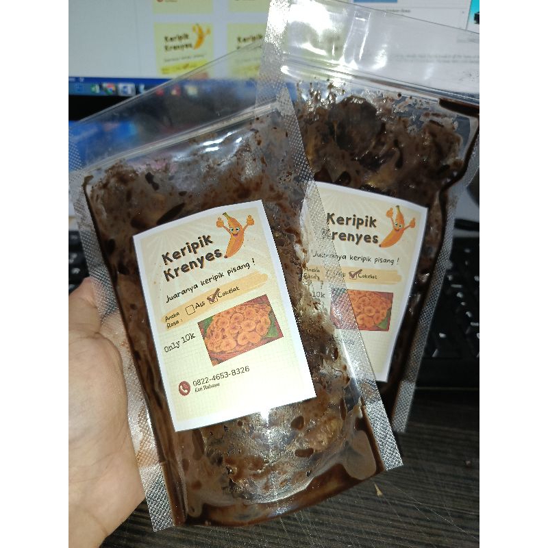 

keripik pisang Krenyes