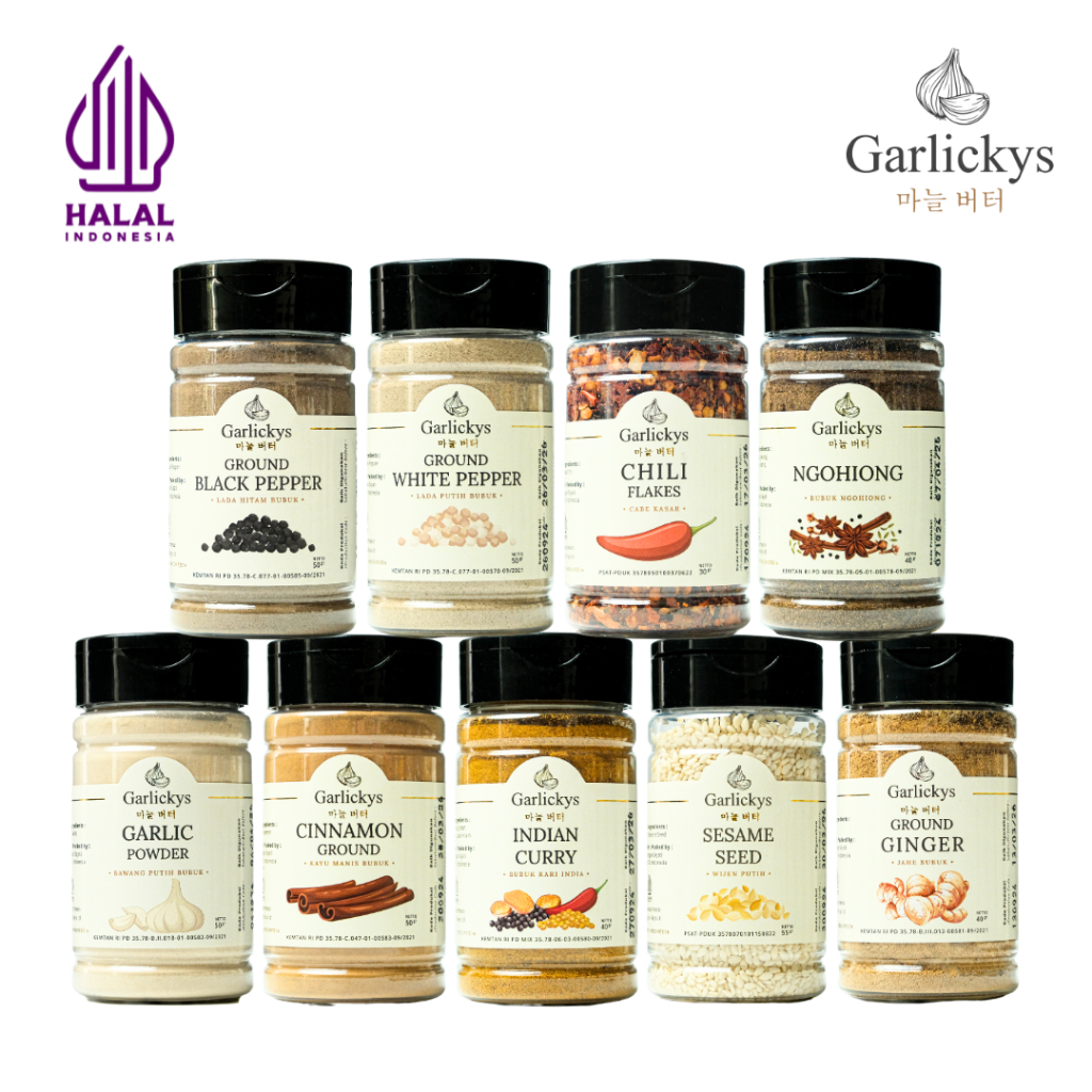 

GARLICKYS Asian Package Bumbu Dapur Premium