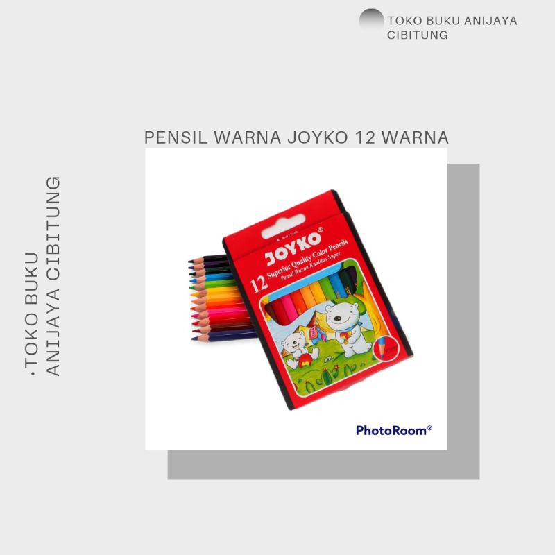 

PENSIL WARNA JOYKO CP-S12 / PENSIL WARNA BERKUALITAS