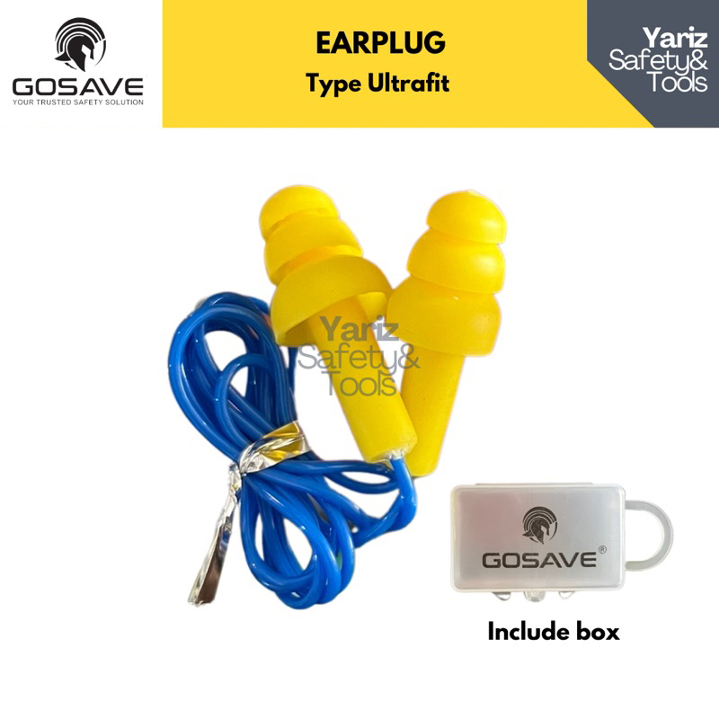 𝒀𝑨𝑹𝑰𝒁 - Earplug Gosave / Penutup Telinga Anti Bising