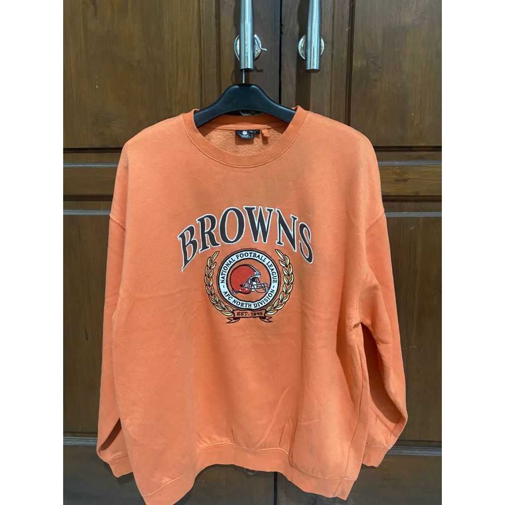 CREWNECK NFL CLEVELAND BROWNS SECOND