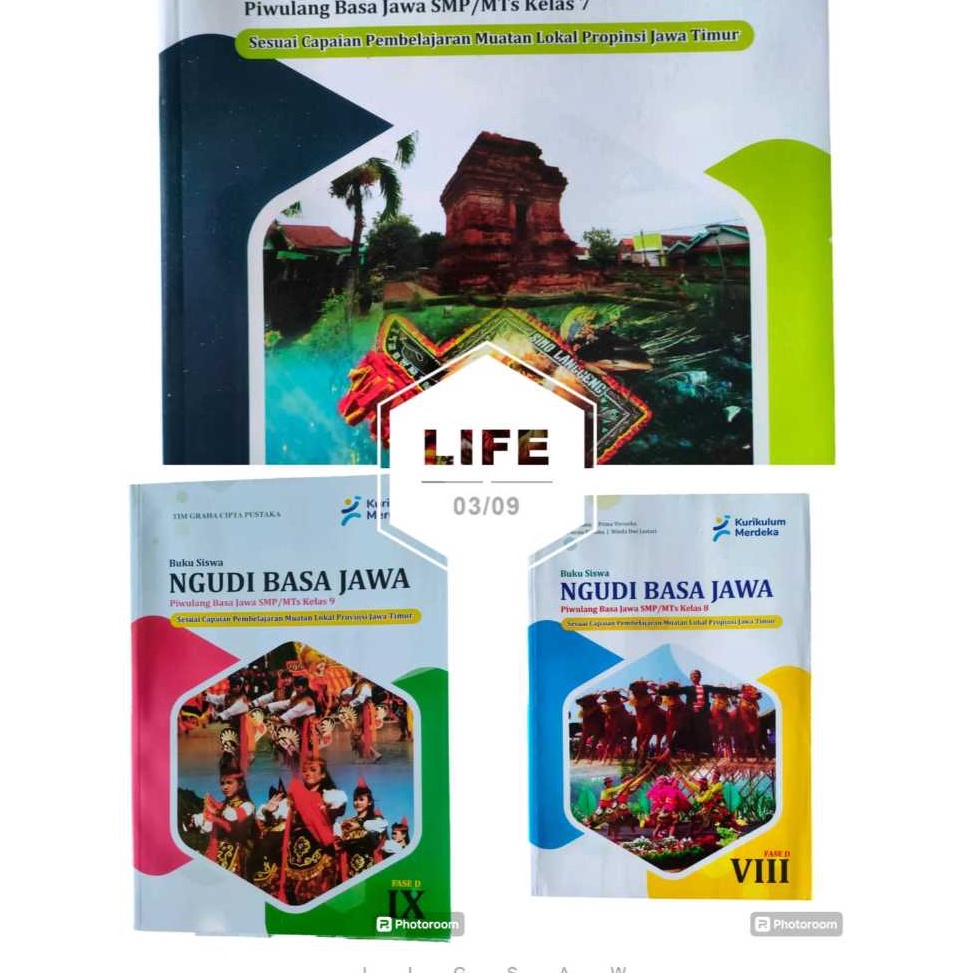 

KODE J99O Buku Ngudi Basa Jawa Jawa Timur Muatan Lokal untuk SMPMTs Kelas 789 Kurikukulum Merdeka