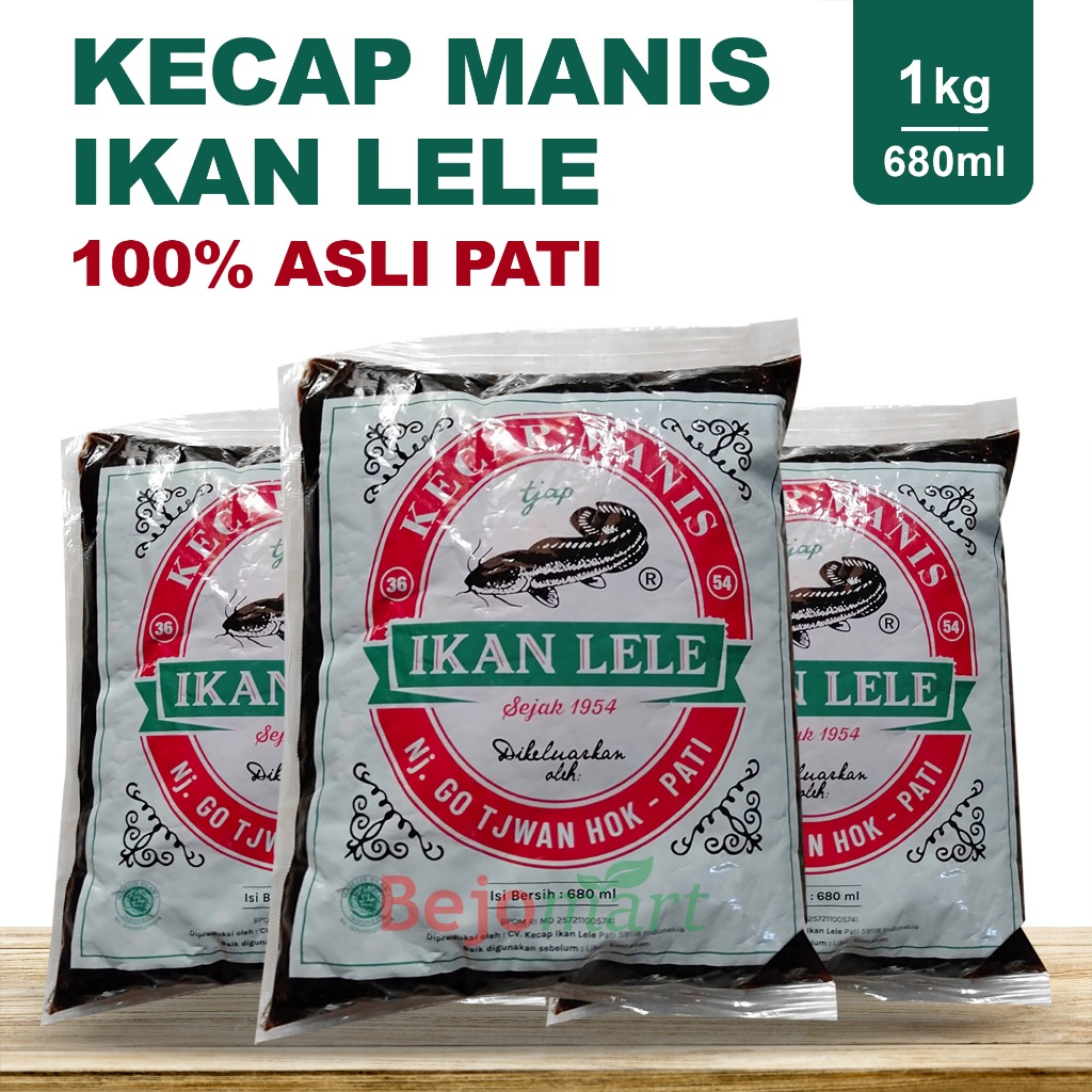 

Kecap Lele 680ml/1kg Khas Pati