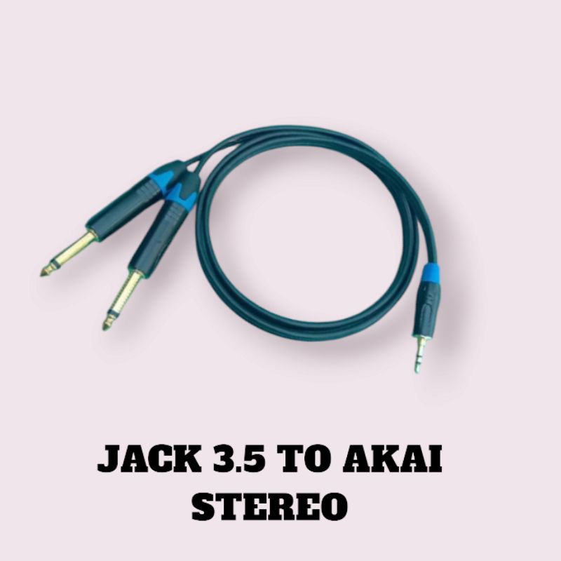 Jack 3.5 to  Akai / Jack hp ke mixer sunduk