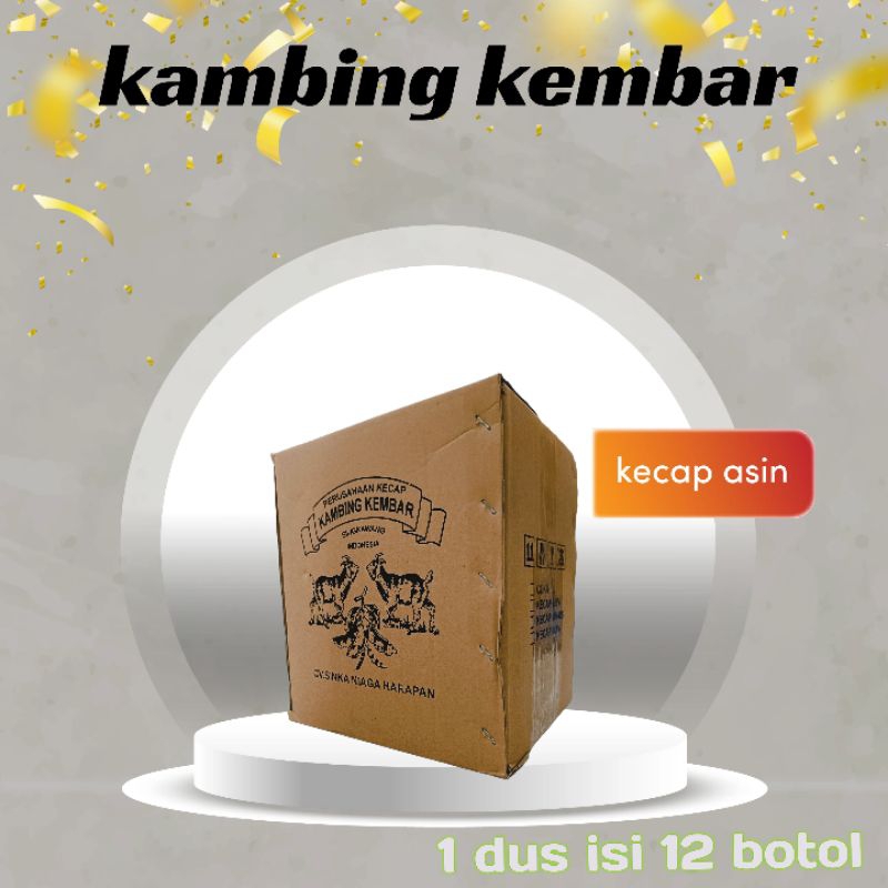 

Kecap asin kembar singkawang 1 lusin (12 botol)