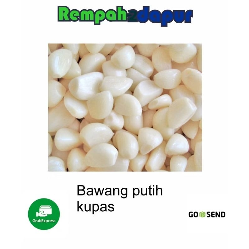 

bawang putih kupas 1 kg