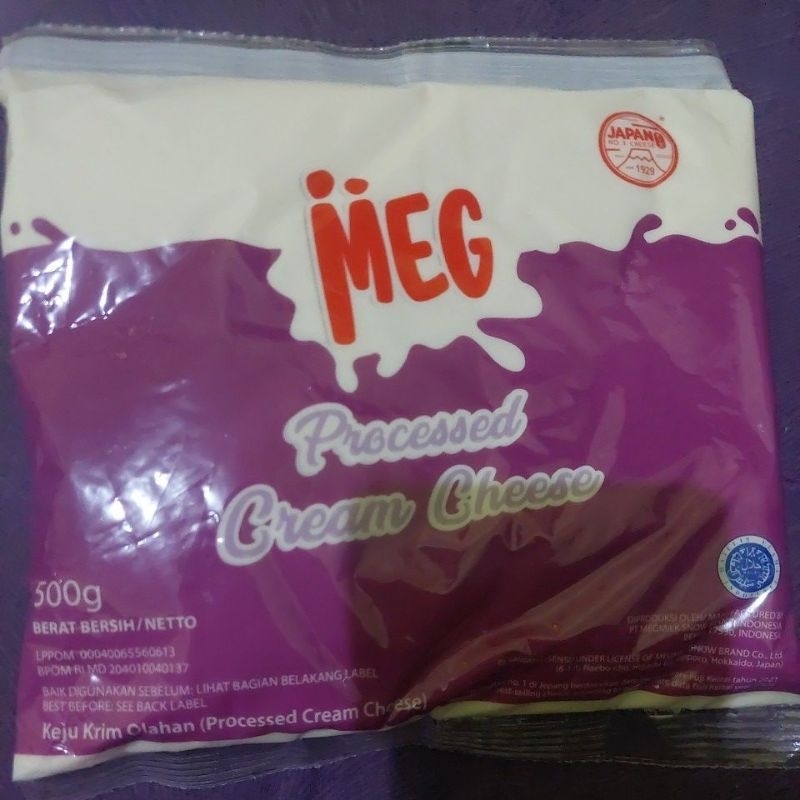 

meg processed cream cheese