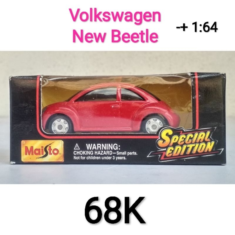 Diecast Maisto Special Edition Volkswagen New Beetle Bug
