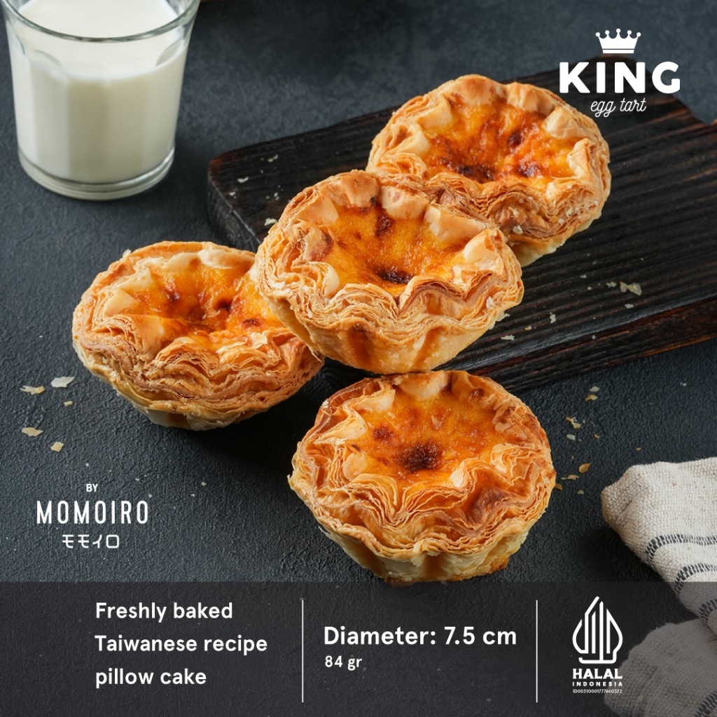 

King Egg Tart by MOMOIRO