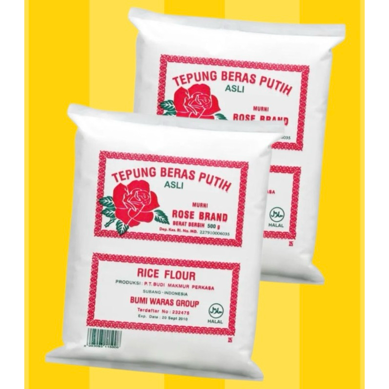 

Tepung Berasa Rosebrand 500gram 2 pack