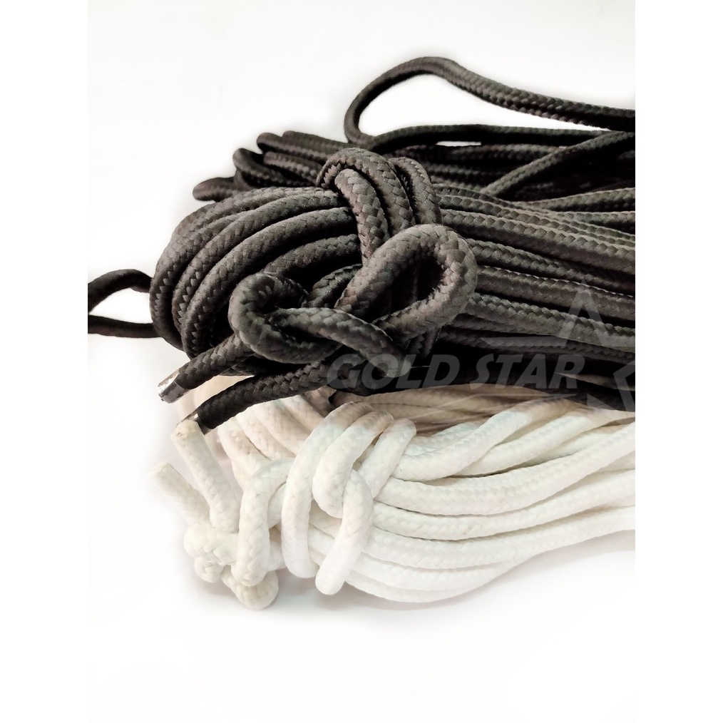 KODE S27D Tali Kepang Sumbu 8 cm 8mm Tali Tas Serut 1mm DRAWSTRING