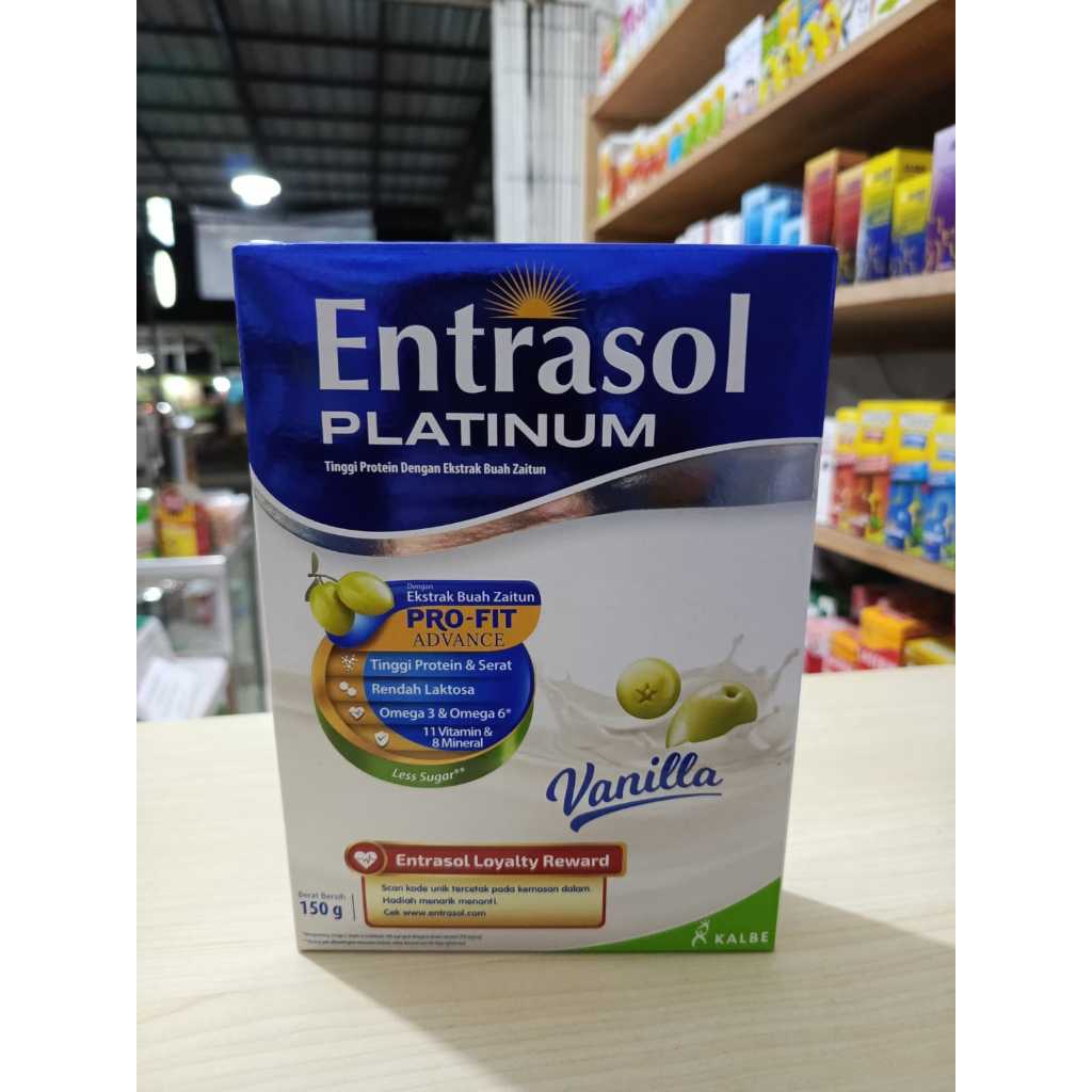 

ENTRASOL PLATINUM VANILA 150GR