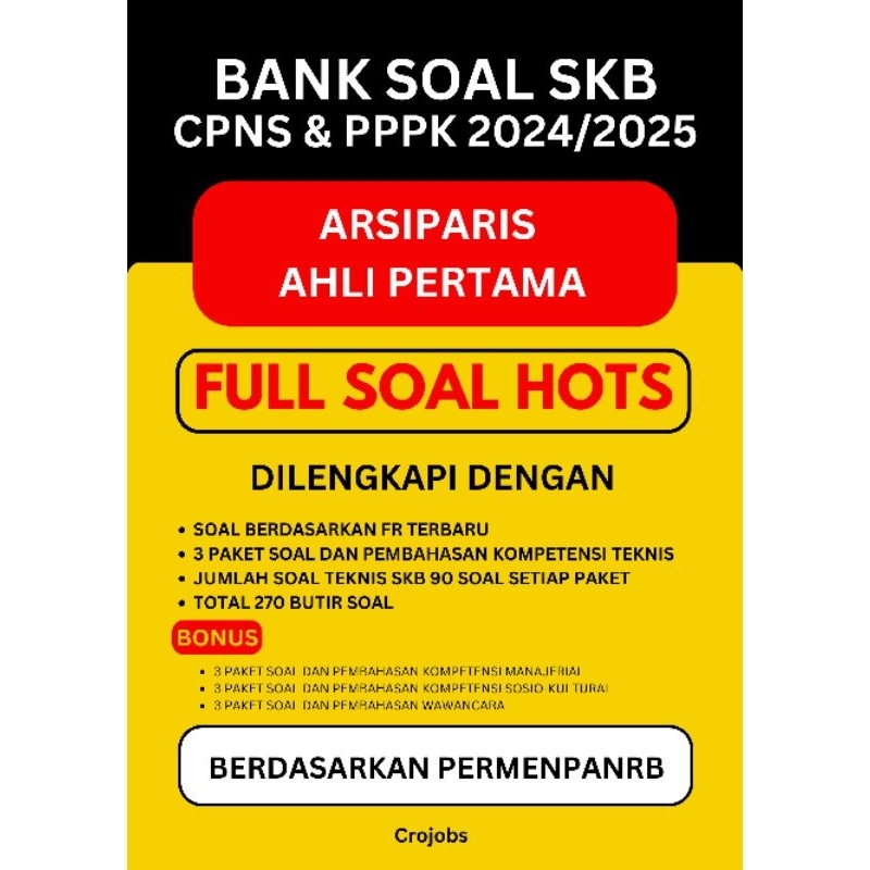 Bank Soal SKB Arsiparis