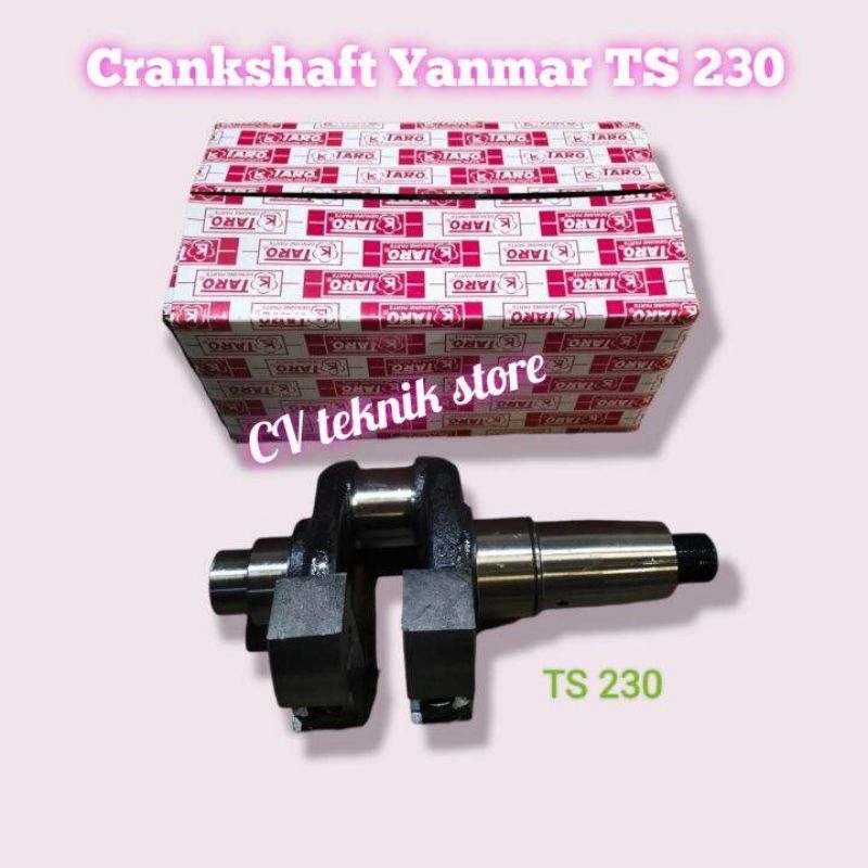 ts230 crankshaft mesin Yanmar/as Kruk ts 230