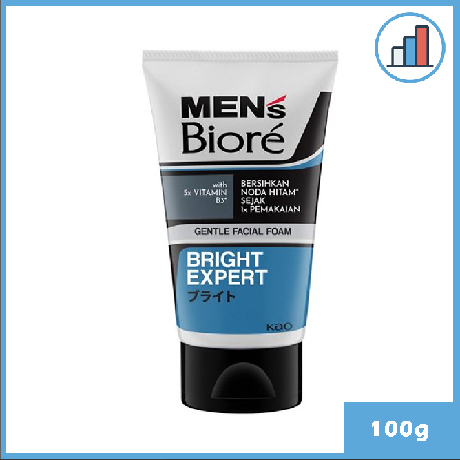 Men's Biore Bright Expert Men 100g