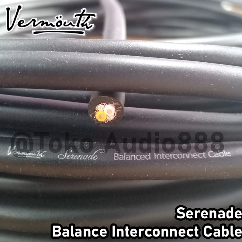 Pasti Murah Vermouth Serenade Interconnect Balance Kabel isi 3