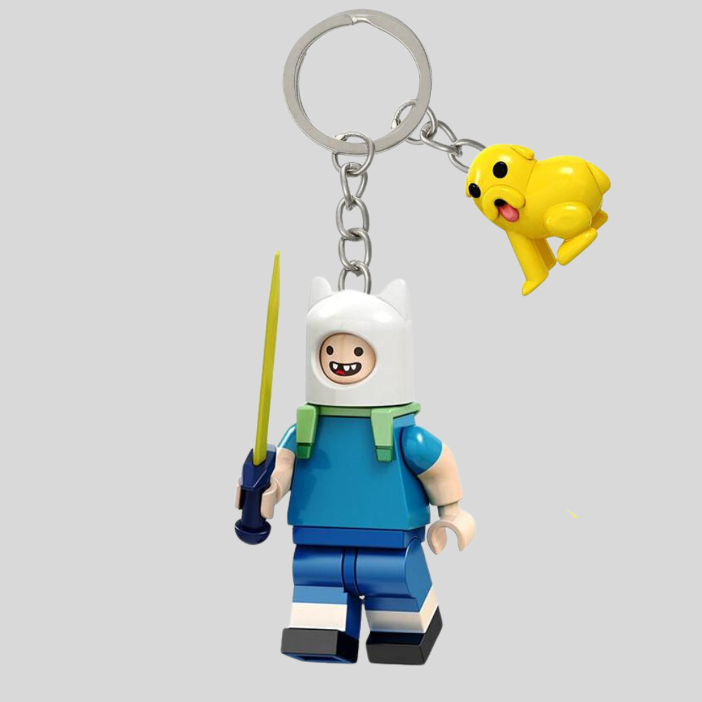 Adventure Time LEGO Keychain | Gantungan Kunci LEGO Adventure Time