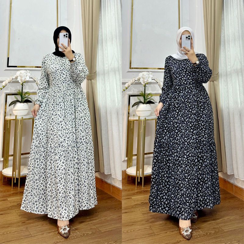 GAMIS WANITA KEKINIAN //GAMIS BUSUI GAMIS RAYON DIAMOND //GAMIS LEBARAN GAMIS RAYON SUPER PREMIUM BA