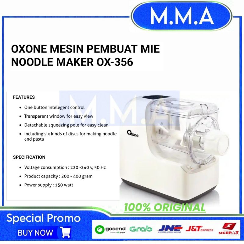 OXONE NOODLE MAKER OX-356 MESIN PEMBUAT MIE OX356 OXONE