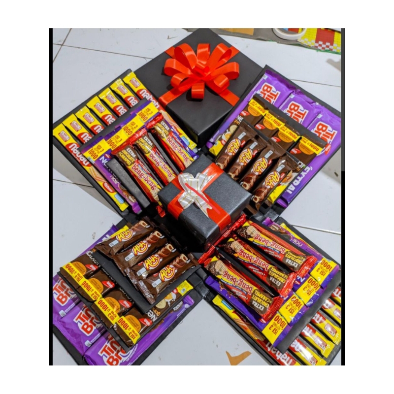 

SUPRISE SNACK BOX. /hadiah ultah anak/sahabat/teman