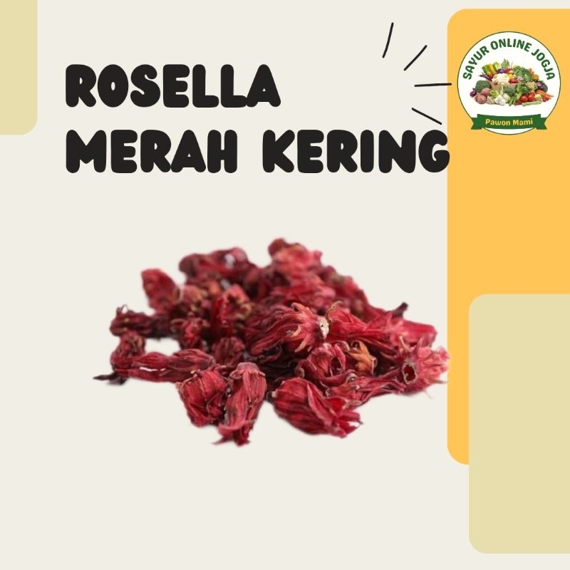 

Rosella merah kering 25gr - PAWON MAMI SAYUR ONLINE JOGJA