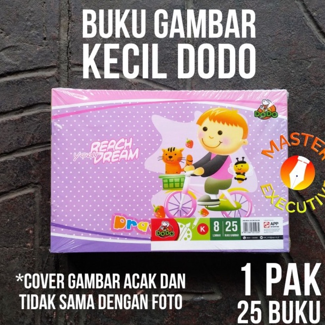 

Grosir Belanja Pak 25 Buku Dodo Buku Gambar Kecil Drawing Book Menggambar