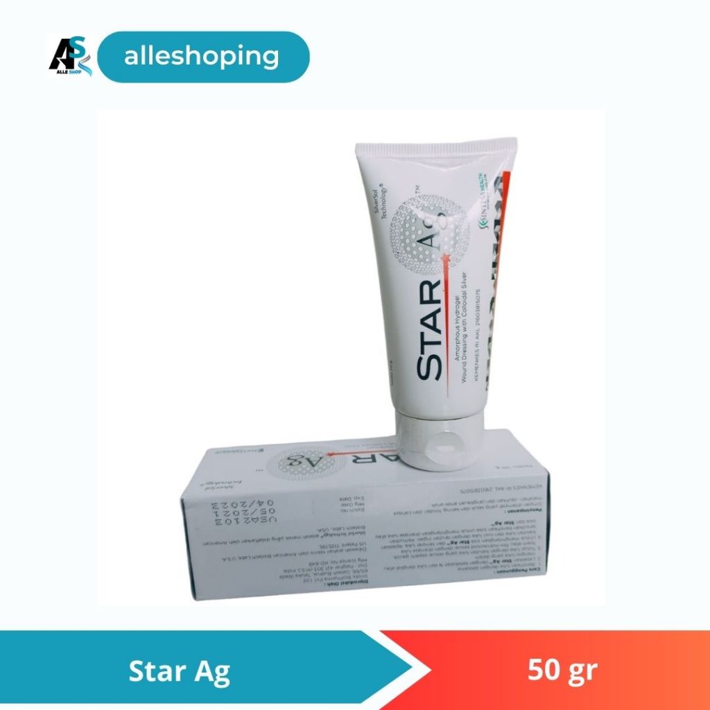 Star Ag 50gr / Gel Amorphorus / Hydrogel Luka