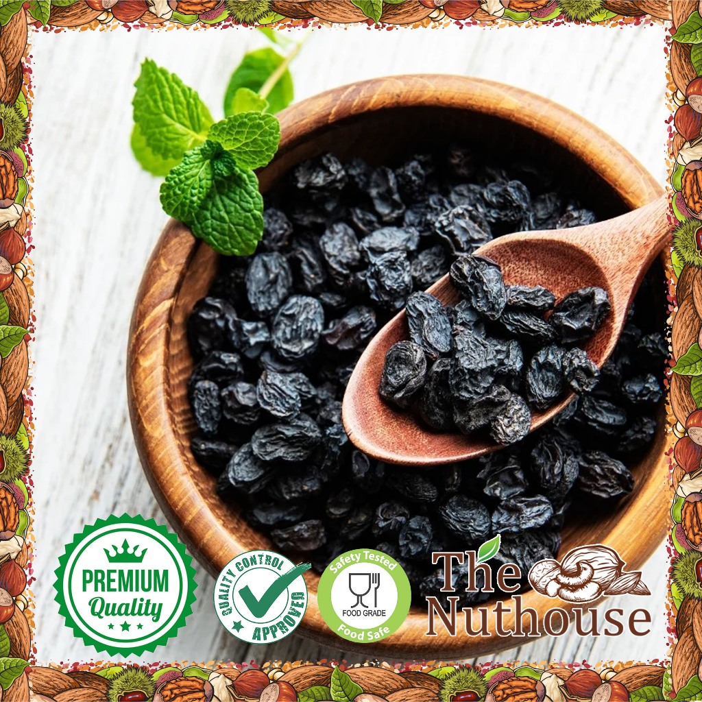 

500gr Dark Raisin / Kismis Hitam / Black Brown Raisins Grade A - US / India / Sultana