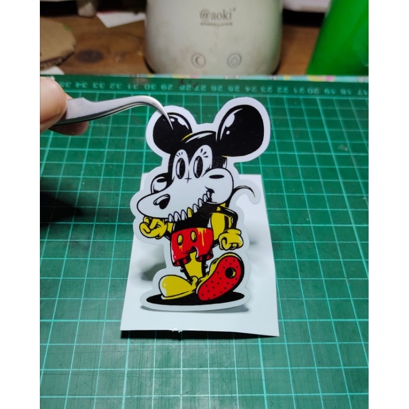 

stiker print Mickey mouse keren sticker murah