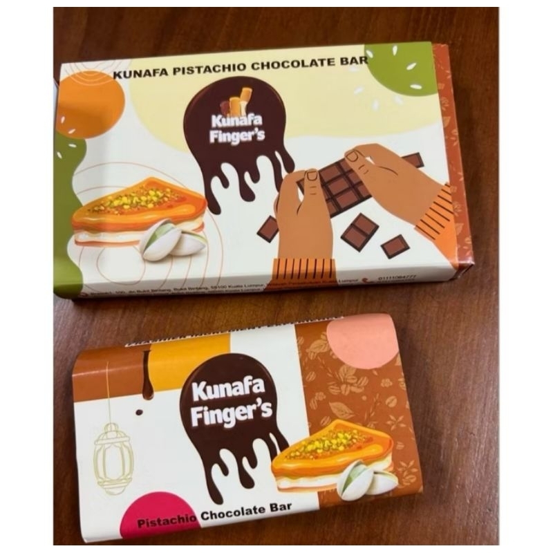 

Coklat Pistachio Kunafa Fingers Viral Dubai