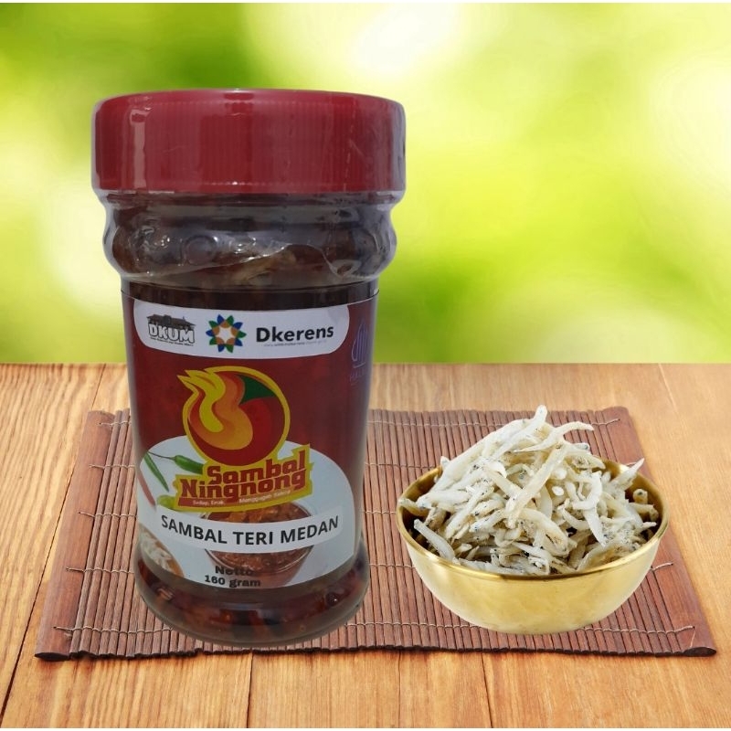 

Sambal Teri Medan Ningnong