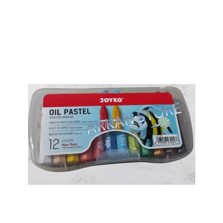 

CRAYON JOYKO ISI 12 WARNA/oil pastel Joyko 12 warna
