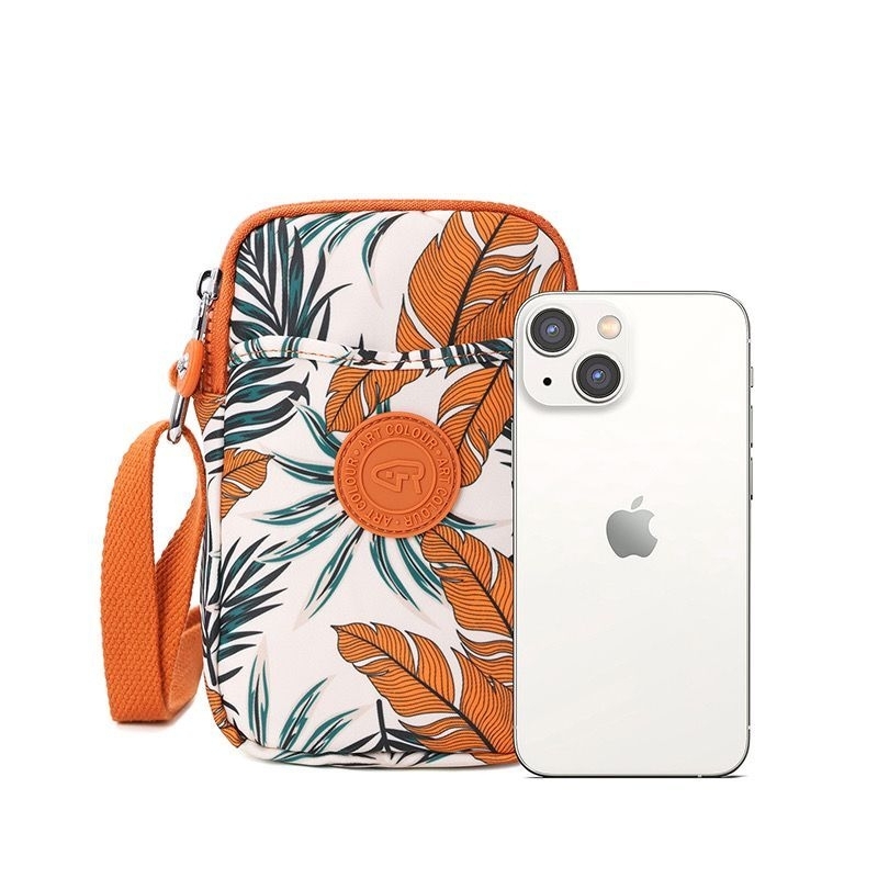 TAS SELEMPANG HP HANDPHONE NYLON PHONE BAG MURAH BAGUS SLEMPANG IMPORT WATERPROOF