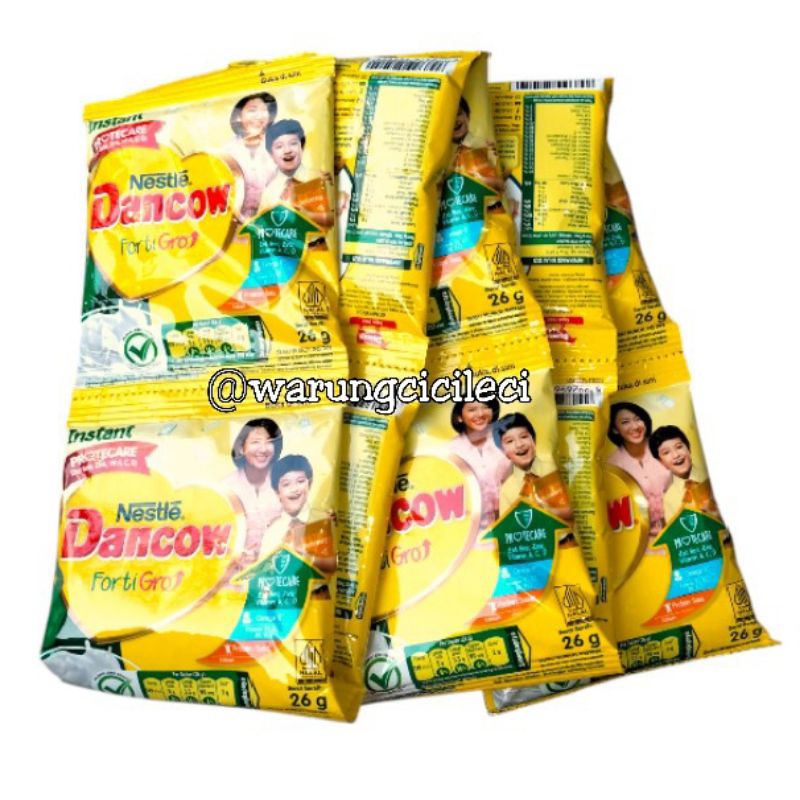 

NESTLE DANCOW FORTIGRO RASA VANILLA 26g x 10pcs ( 1 RENCENG)