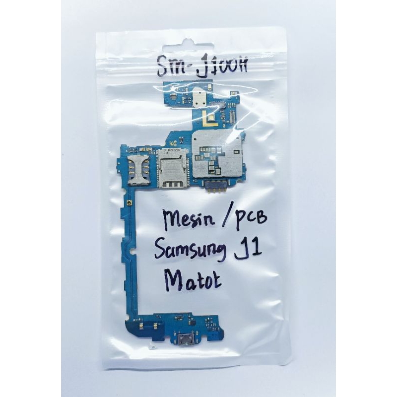 Mesin/Pcb Samsung J1 SM-J100H Matot Bahan speartpart Kanibalan