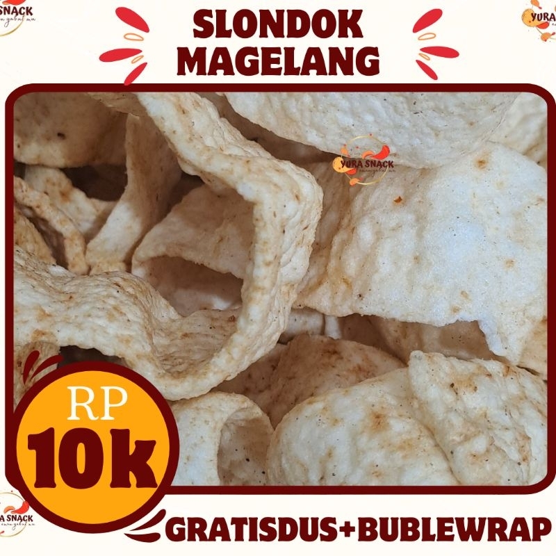 

Kerupuk Slondok Pedas Manis Super Oleh Oleh Asli Magelang Enak Gurih Renyah Kemasan 250gr 500gr