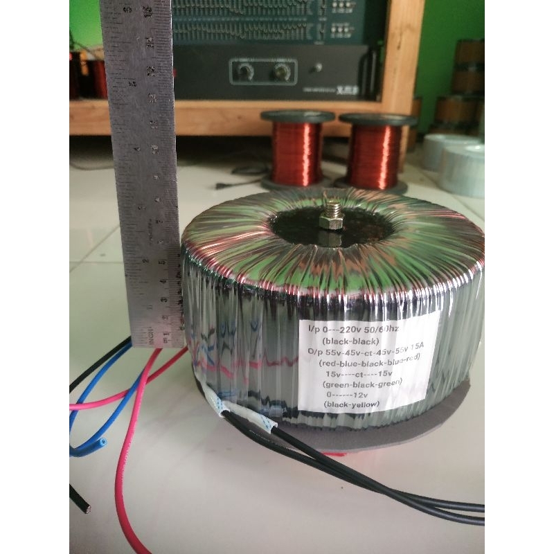 trafo toroid(donat) 15A CT 55-45