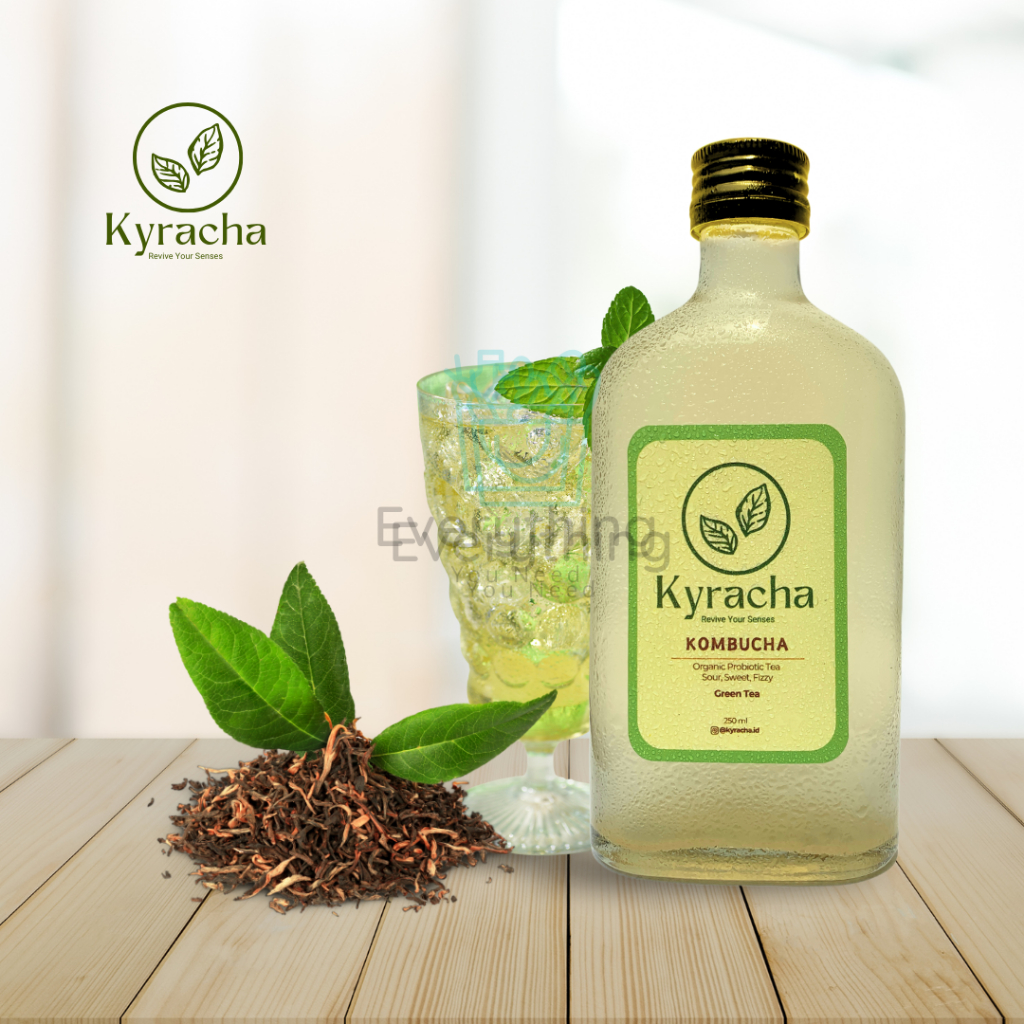 

Kombucha Kyracha Teh Probiotik Green Tea - 250ml