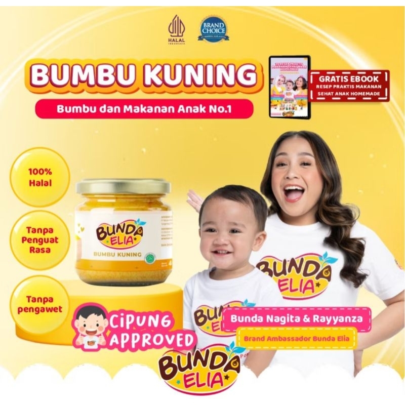 

Bumbu Kuning MPASI Bumbu Bunda by Elia Tanpa MSG Tanpa Pengawet