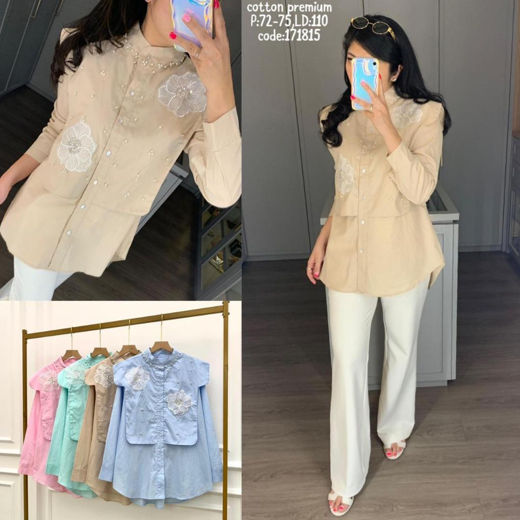 Kemeja Korean Style Kemeja Bangkok Kemeja Kekinian Kemeja Wanita Kekinian Kemeja Atasan Wanita