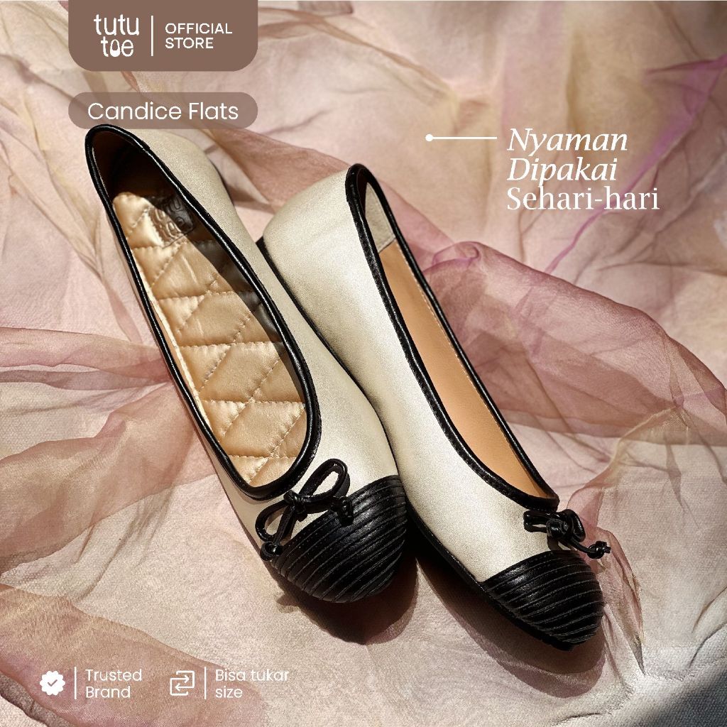 Tutu Toe - Candice Flat Shoes