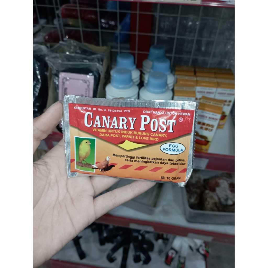 CANARY POST VITAMIN INDUKAN KENARI POST EKA FARMA
